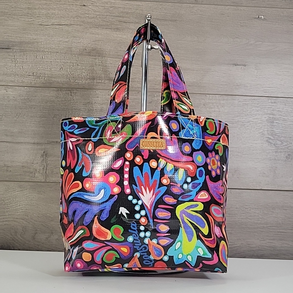 Consuela Multi-Color Floral Tote Bag